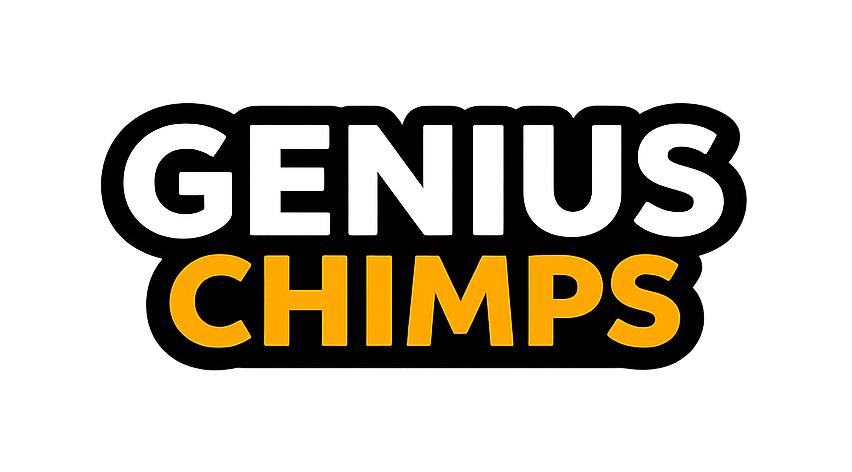 Genius Chimps Logo Txt