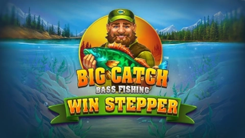Big Catch Bass Fishing Win Stepper