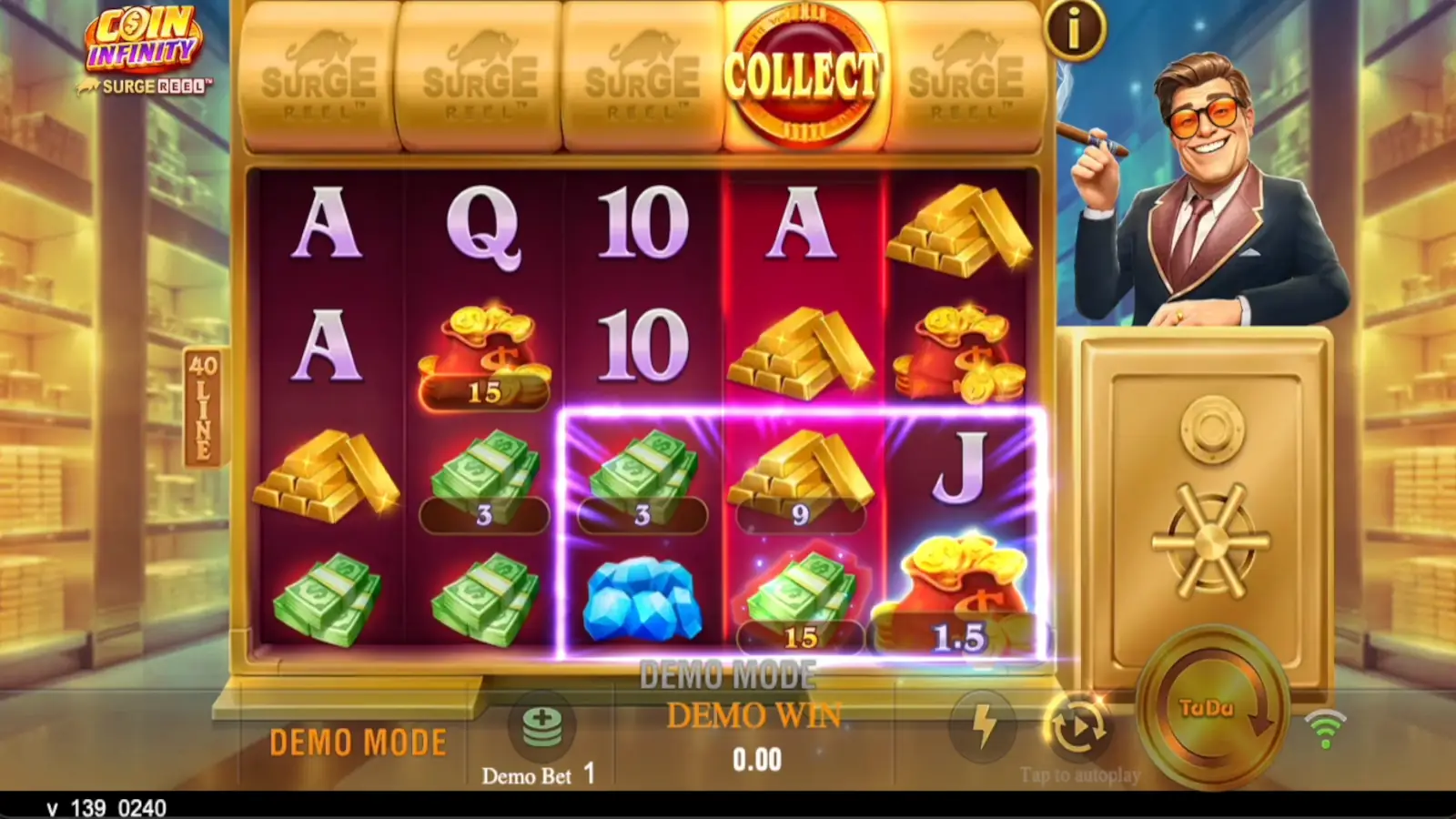 Coin Infinity Surge Reel Slot Surge Reel