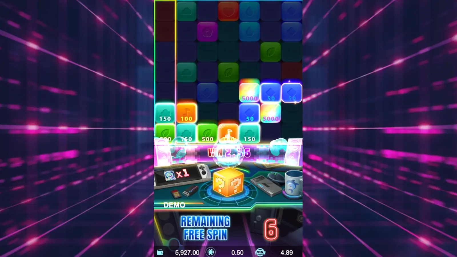 Cyber Cube Slot Free Spins Bonus