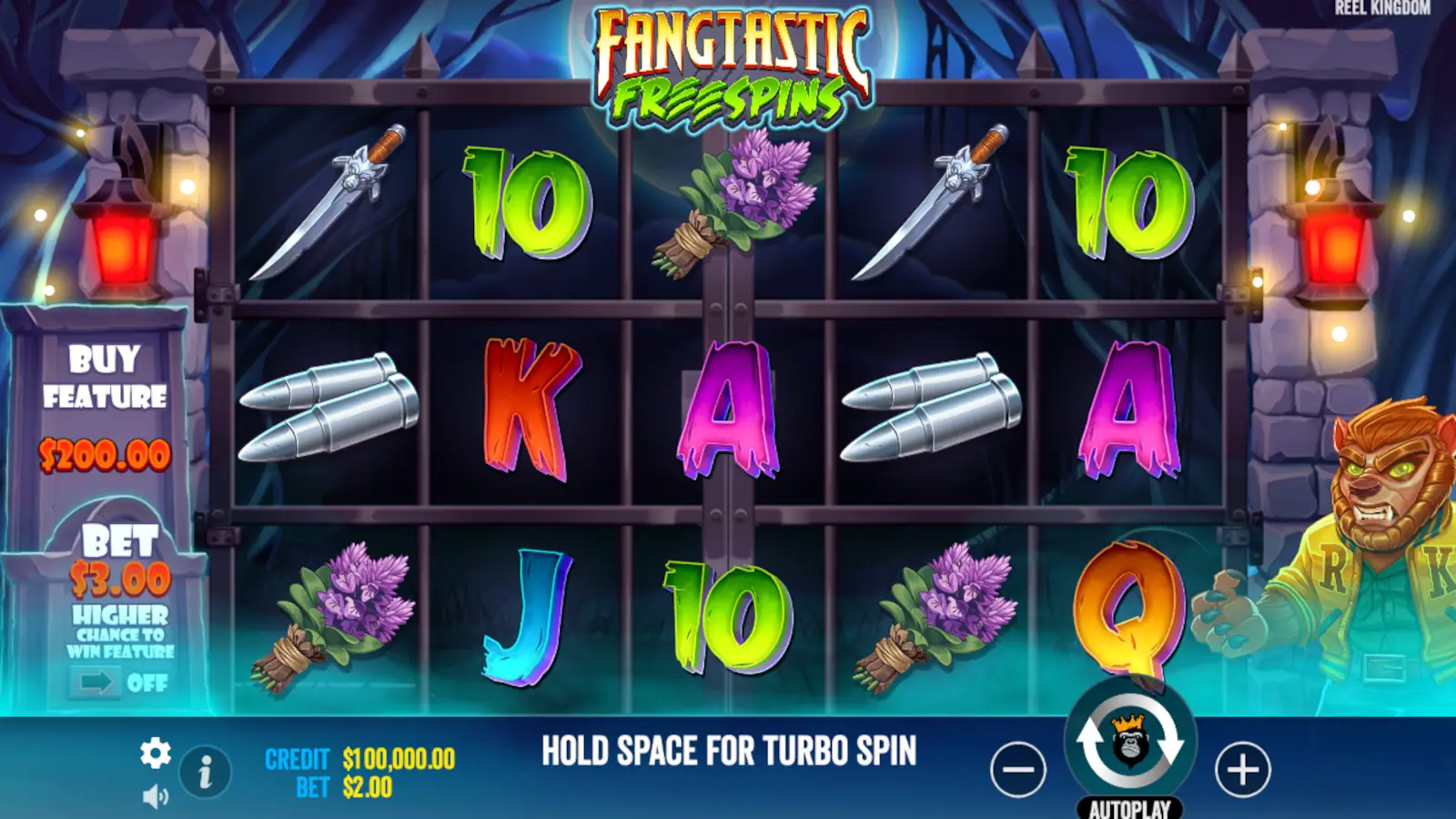 Fangtastic Freespins Slot Rules and Gameplay